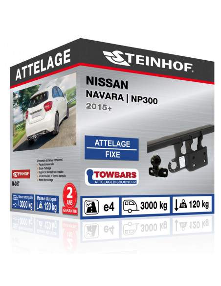Crochet d'attelage Nissan NAVARA | NP300 coudée démontable avec outils